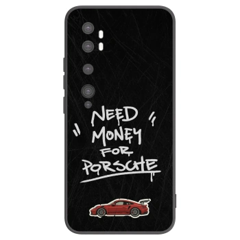 Picasee silikónový čierny obal pre Xiaomi Mi Note 10 (Pro) - Dark Racer
