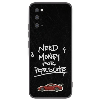 Picasee silikónový čierny obal pre Samsung Galaxy S20 G980F - Dark Racer