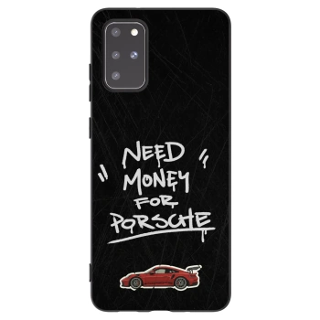 Picasee silikónový čierny obal pre Samsung Galaxy S20+ G985F - Dark Racer