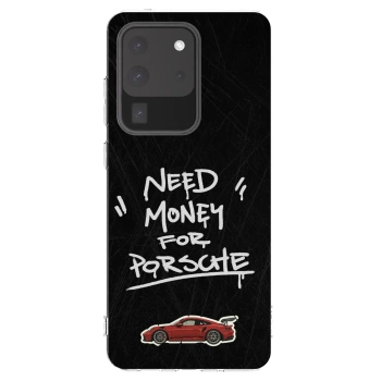 Picasee silikónový prehľadný obal pre Samsung Galaxy S20 Ultra 5G G988F - Dark Racer