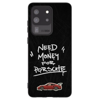 Picasee silikónový čierny obal pre Samsung Galaxy S20 Ultra 5G G988F - Dark Racer