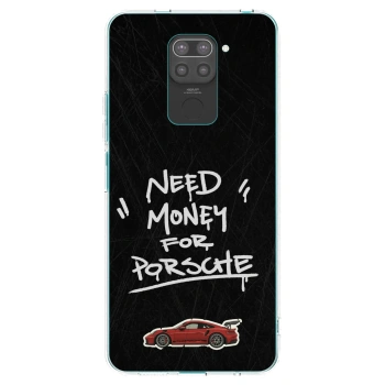 Picasee silikónový čierny obal pre Xiaomi Redmi Note 9 - Dark Racer
