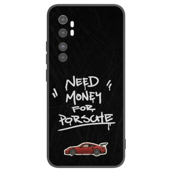 Picasee silikónový čierny obal pre Xiaomi Mi Note 10 Lite - Dark Racer