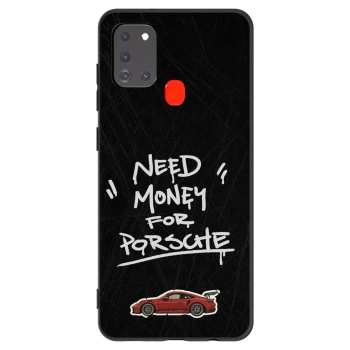 Picasee silikónový čierny obal pre Samsung Galaxy A21s - Dark Racer