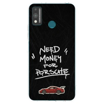 Picasee silikónový prehľadný obal pre Honor 9X Lite - Dark Racer