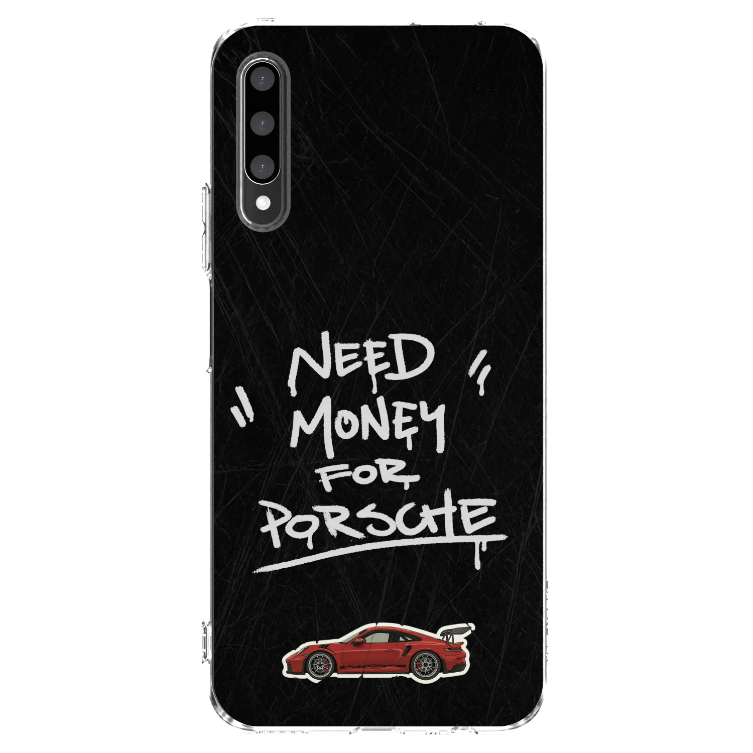 Silikónový prehľadný obal pre Honor 9X Pro - Dark Racer
