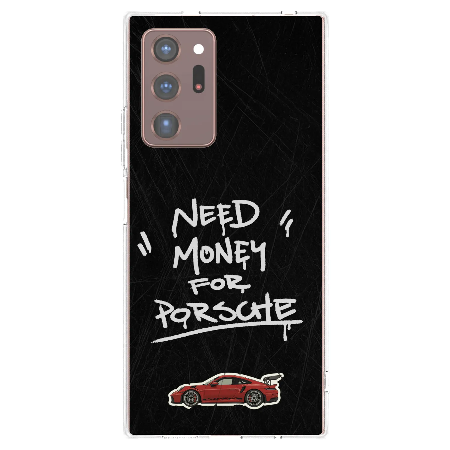 Picasee silikónový prehľadný obal pre Samsung Galaxy Note 20 Ultra - Dark Racer