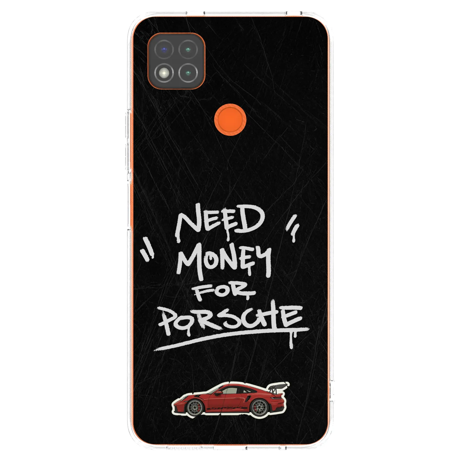 Picasee silikónový prehľadný obal pre Xiaomi Redmi 9C - Dark Racer