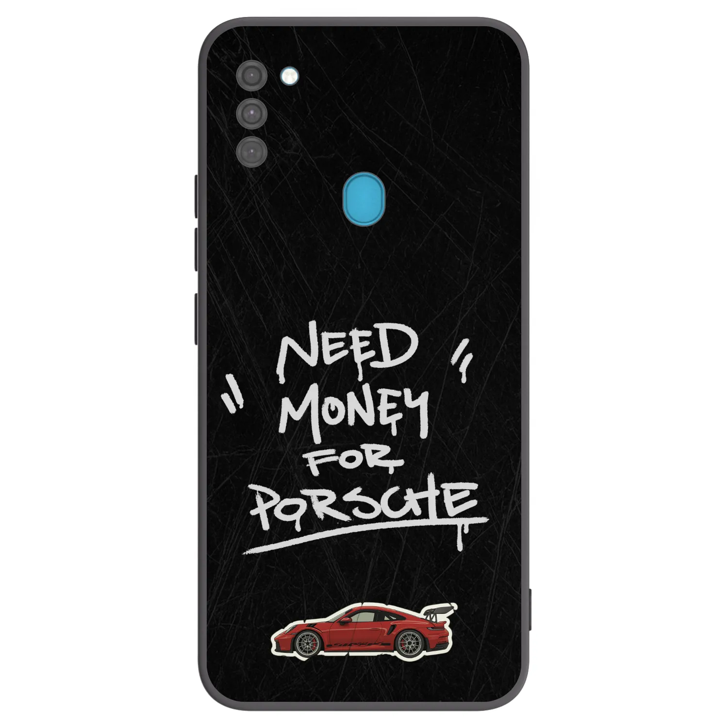Picasee silikónový čierny obal pre Samsung Galaxy M11 - Dark Racer