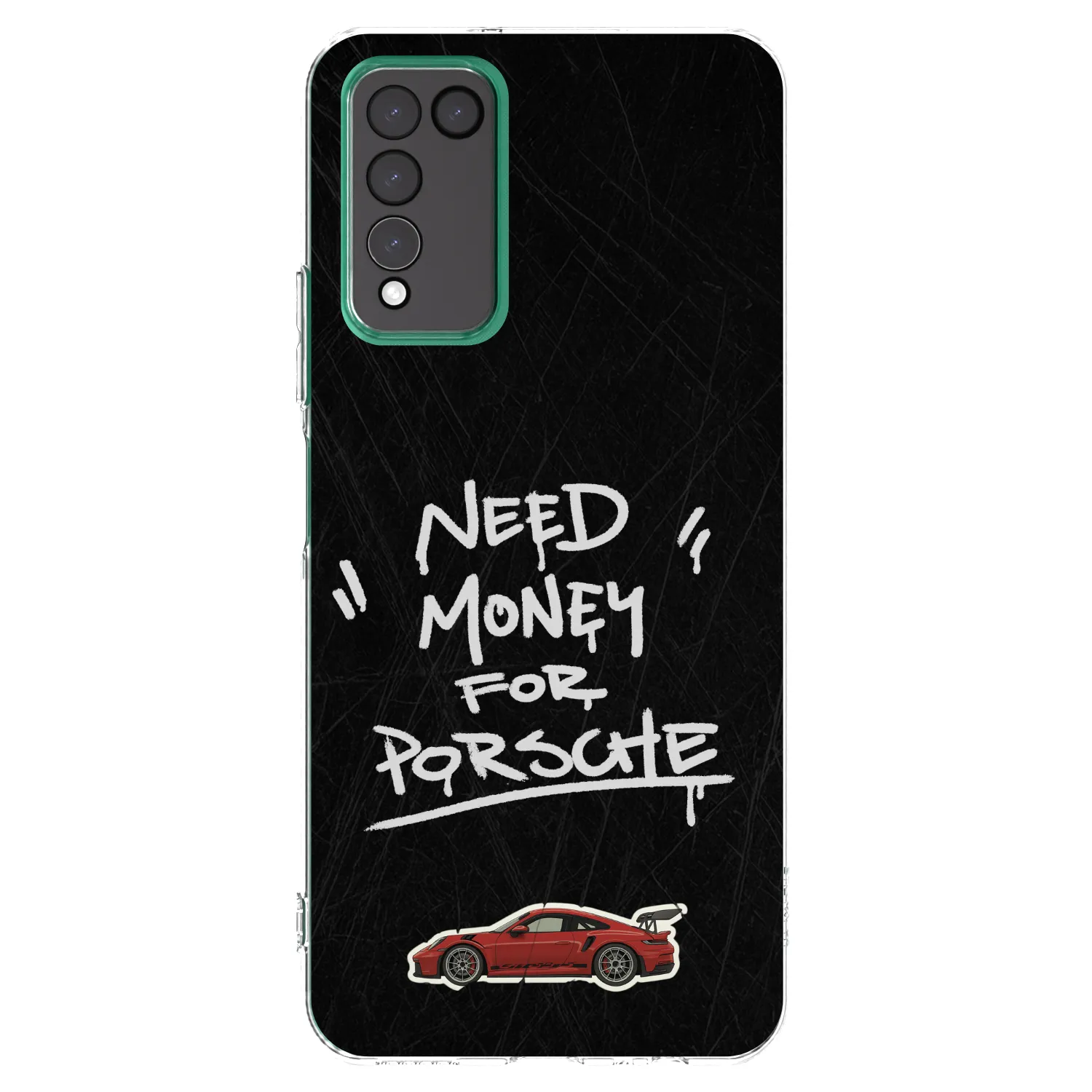 Silikónový prehľadný obal pre Honor 10X Lite - Dark Racer