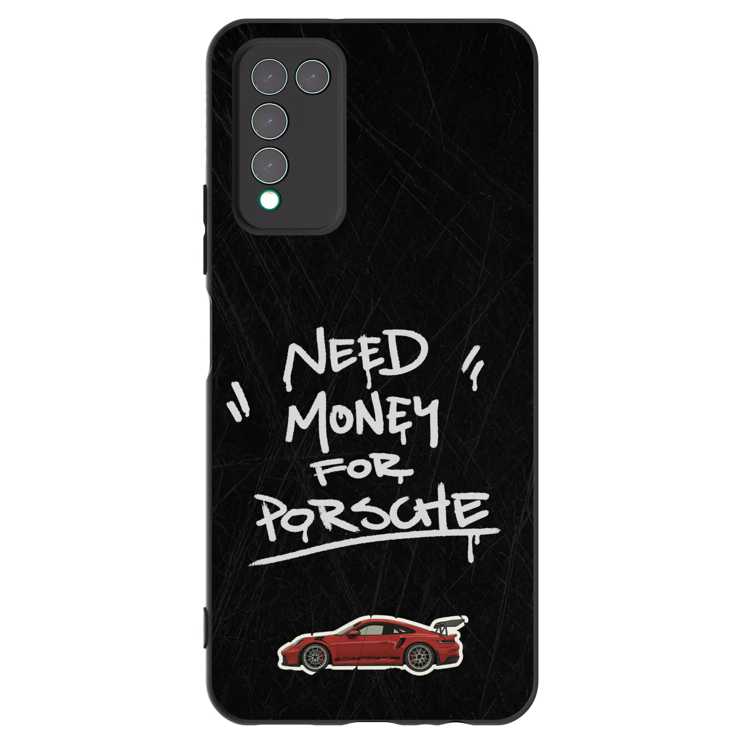 Picasee silikónový čierny obal pre Honor 10X Lite - Dark Racer