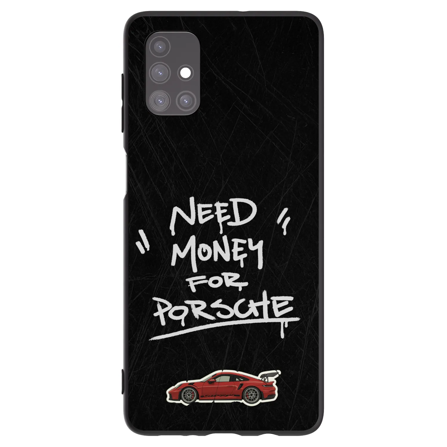 Picasee silikónový čierny obal pre Samsung Galaxy M51 M515F - Dark Racer