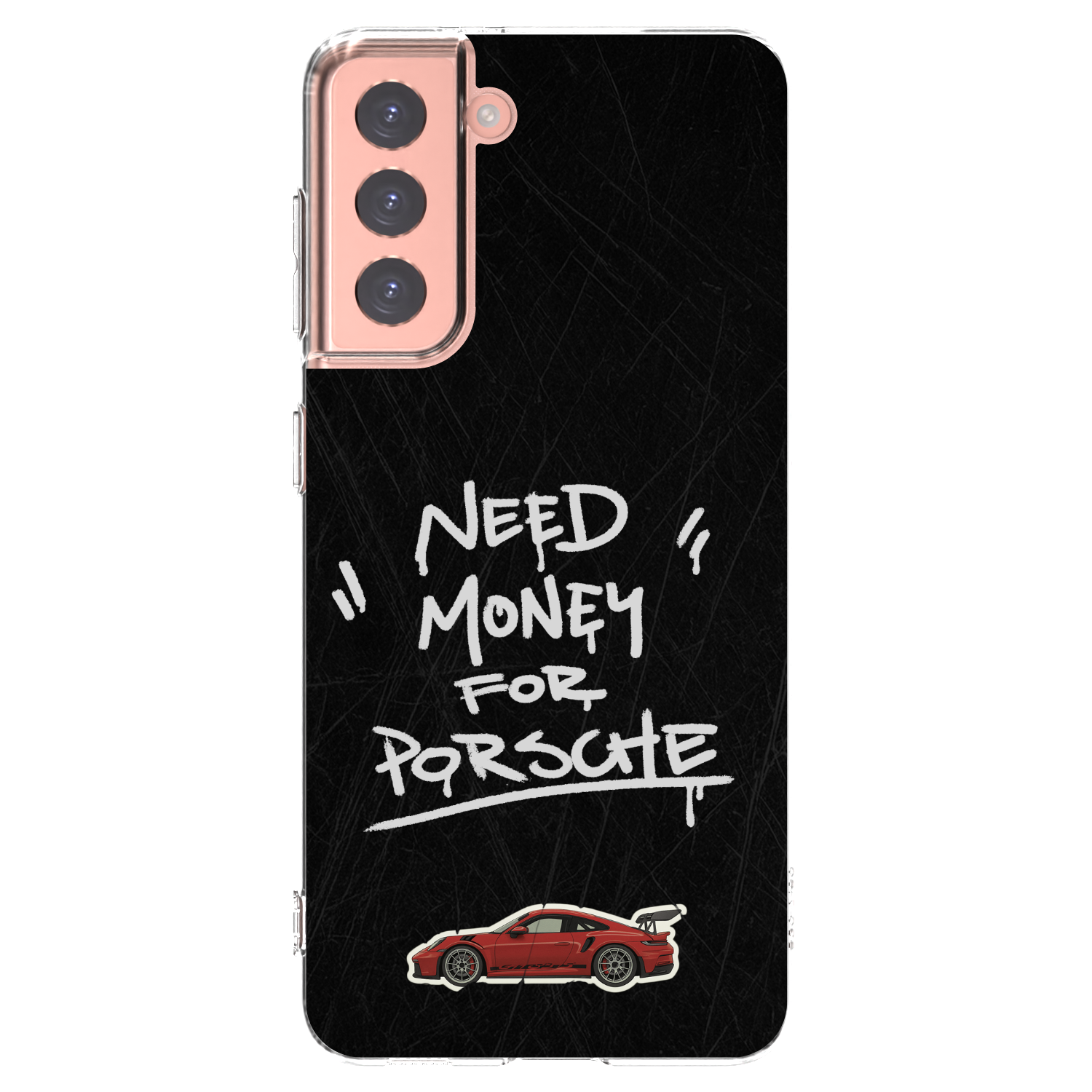 Picasee silikónový prehľadný obal pre Samsung Galaxy S21 5G G991B - Dark Racer