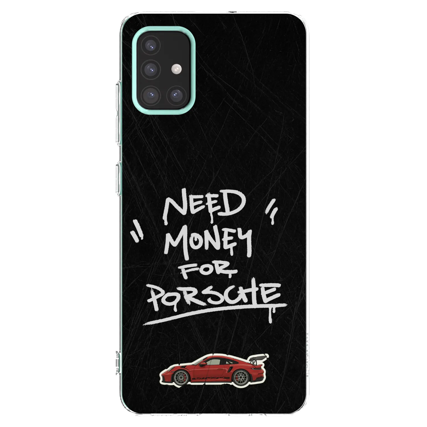 Picasee silikónový prehľadný obal pre Samsung Galaxy M31s - Dark Racer