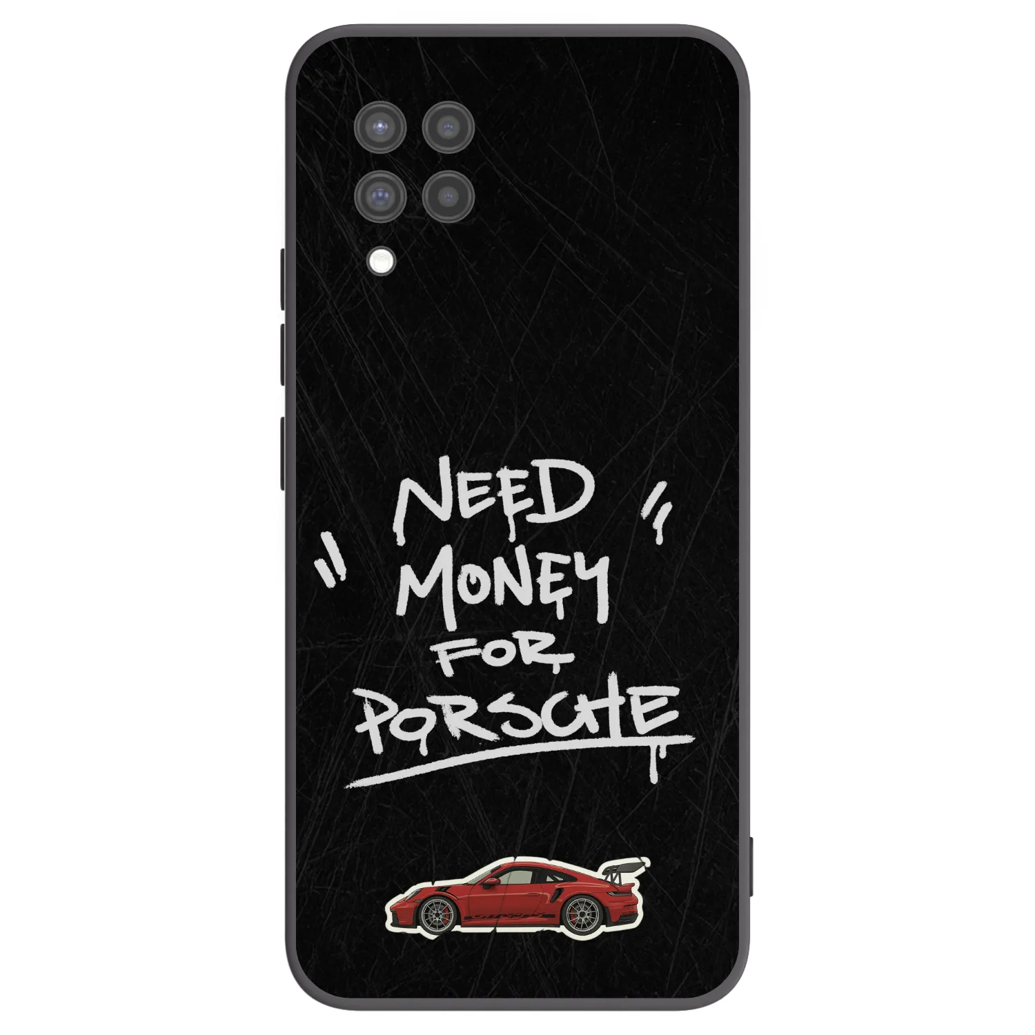 Picasee silikónový čierny obal pre Samsung Galaxy A42 A426B - Dark Racer