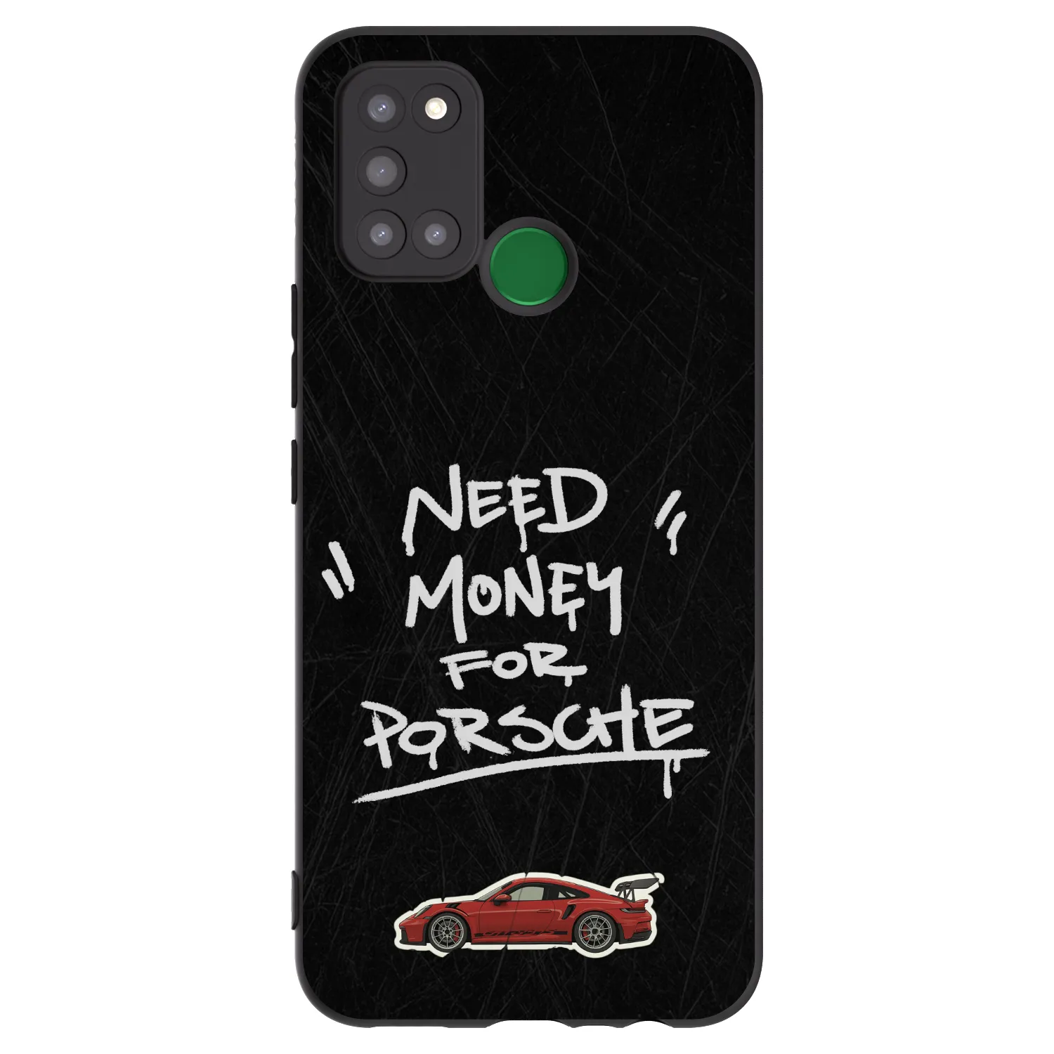 Picasee silikónový čierny obal pre Realme 7i - Dark Racer