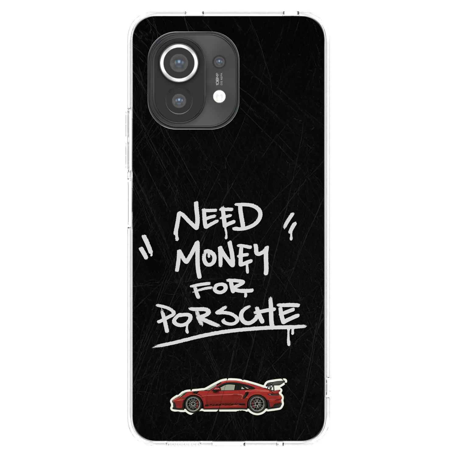 Picasee silikónový prehľadný obal pre Xiaomi Mi 11 - Dark Racer