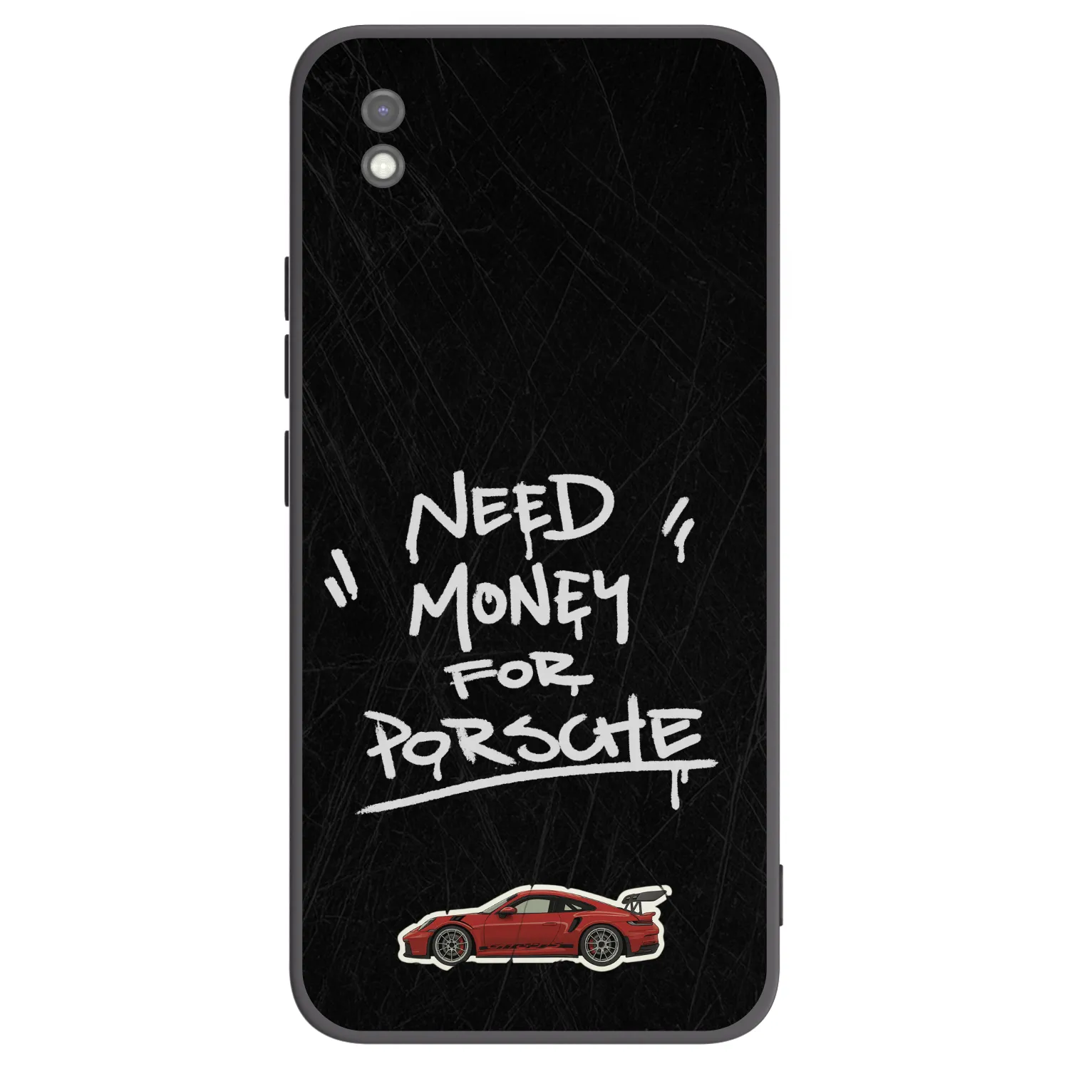 Picasee silikónový čierny obal pre Xiaomi Redmi 9AT - Dark Racer