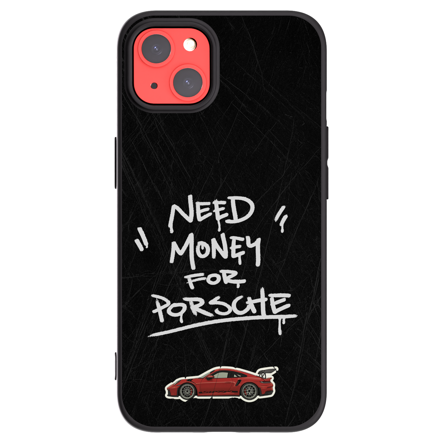 Picasee silikónový čierny obal pre Apple iPhone 13 - Dark Racer