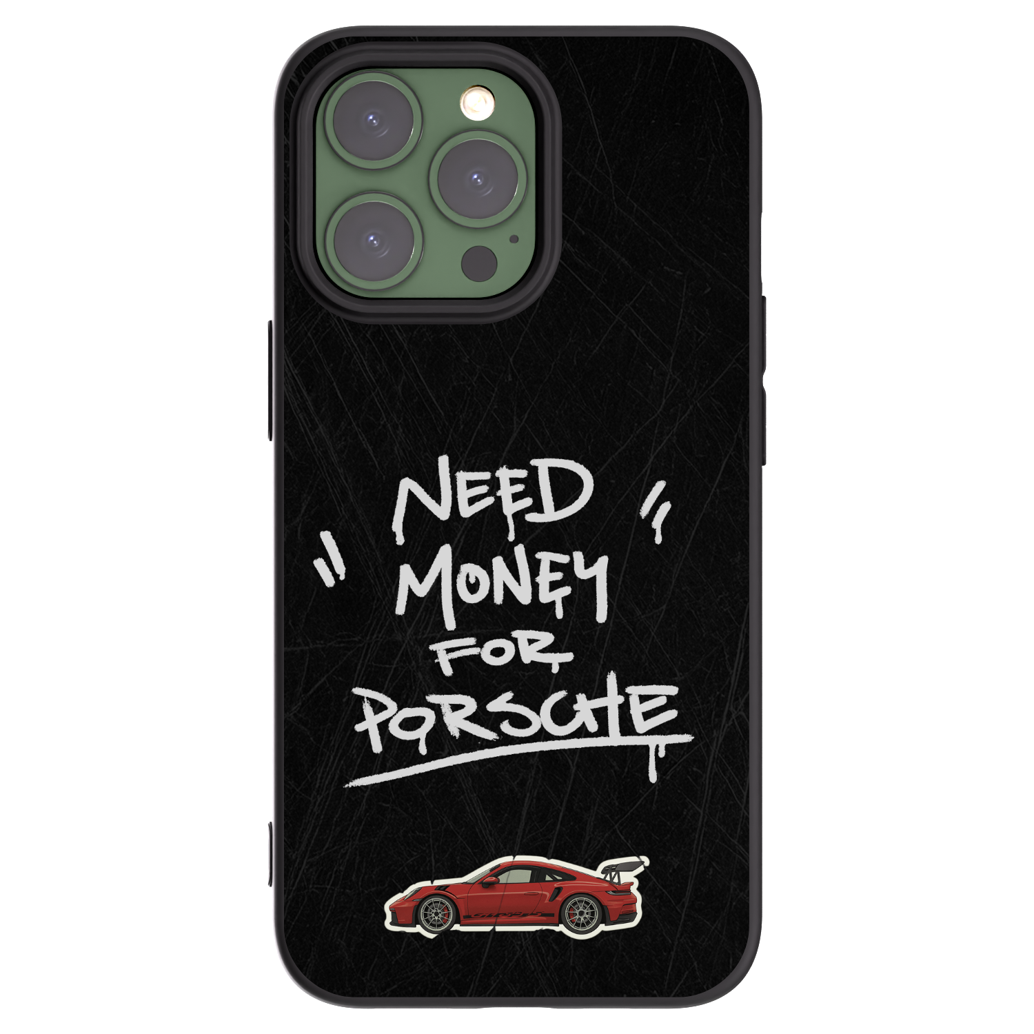 Picasee silikónový čierny obal pre Apple iPhone 13 Pro - Dark Racer