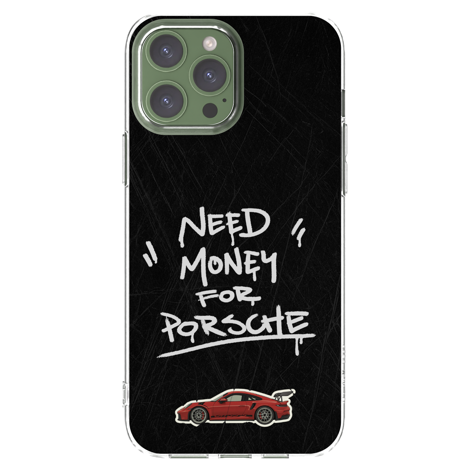 Picasee silikónový prehľadný obal pre Apple iPhone 13 Pro Max - Dark Racer