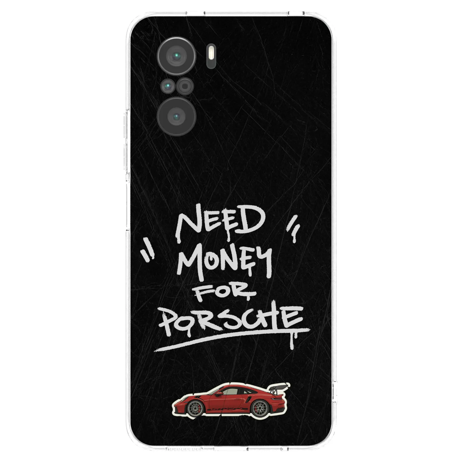 Picasee silikónový prehľadný obal pre Xiaomi Poco F3 - Dark Racer
