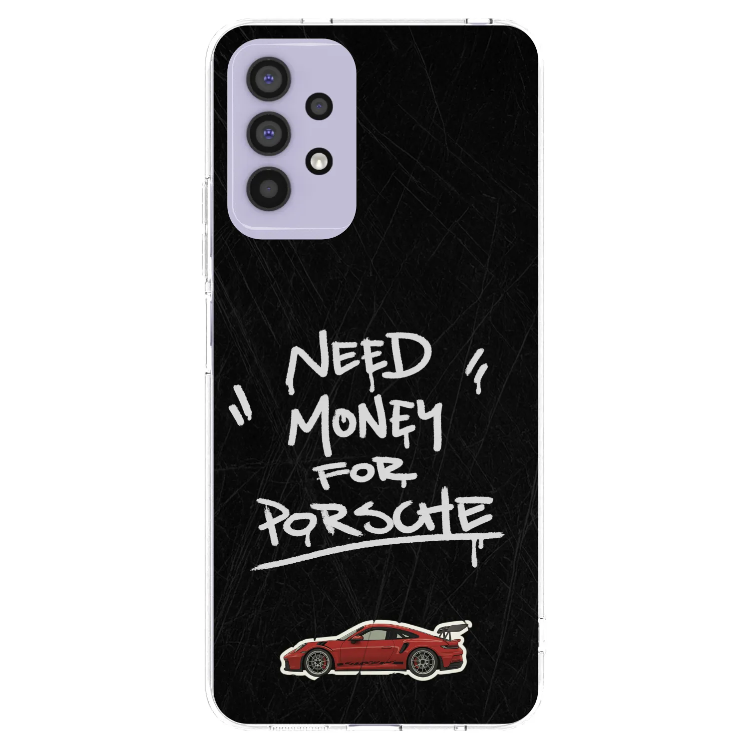 Picasee silikónový prehľadný obal pre Samsung Galaxy A32 4G SM-A325F - Dark Racer