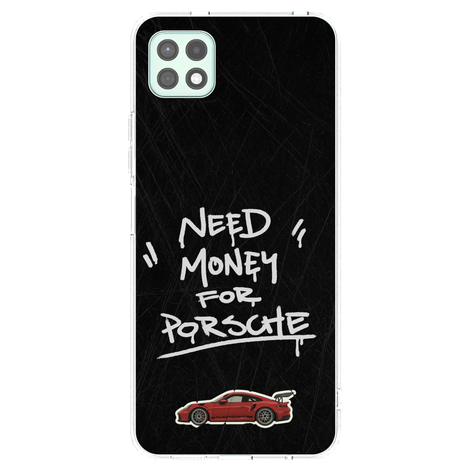 Picasee silikónový prehľadný obal pre Samsung Galaxy A22 A226B 5G - Dark Racer