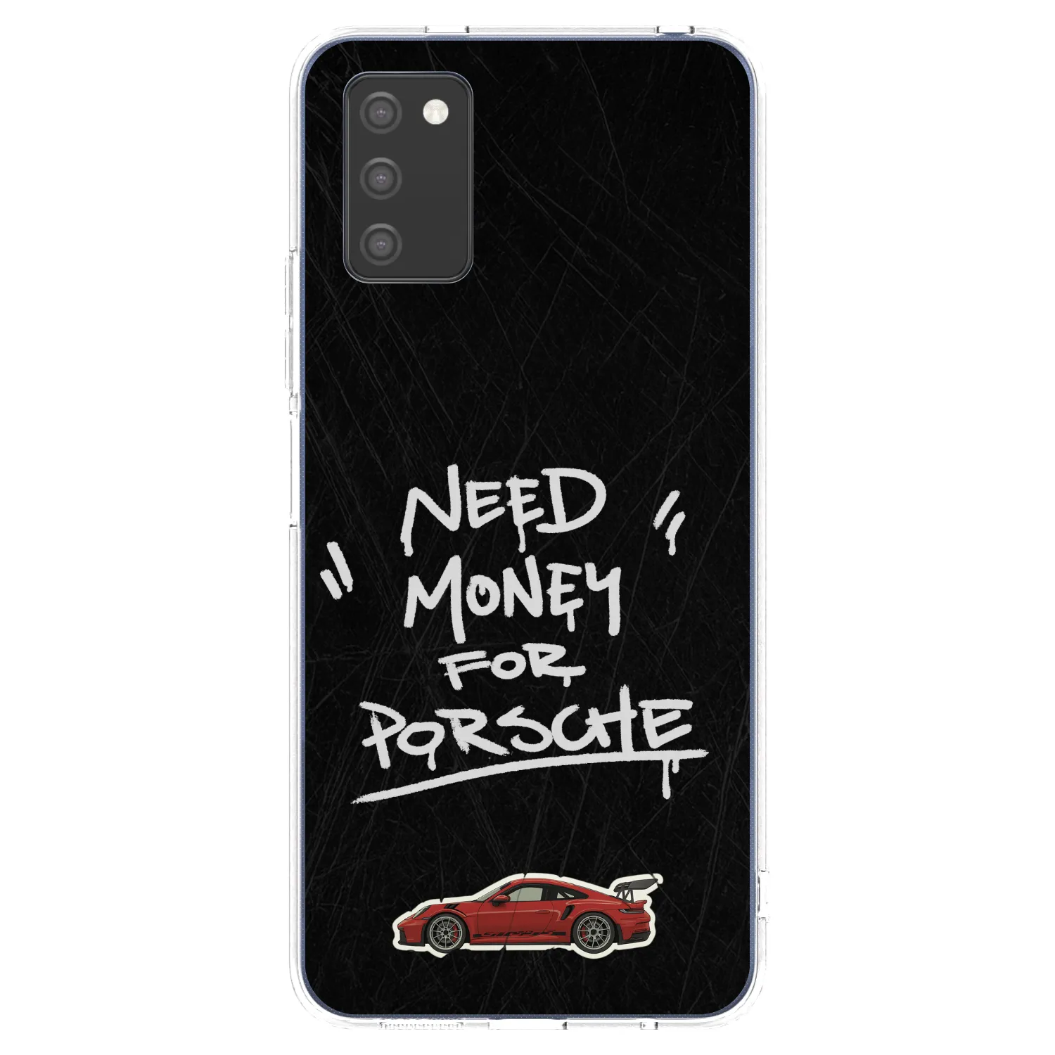 Picasee silikónový prehľadný obal pre Samsung Galaxy A02s A025G - Dark Racer
