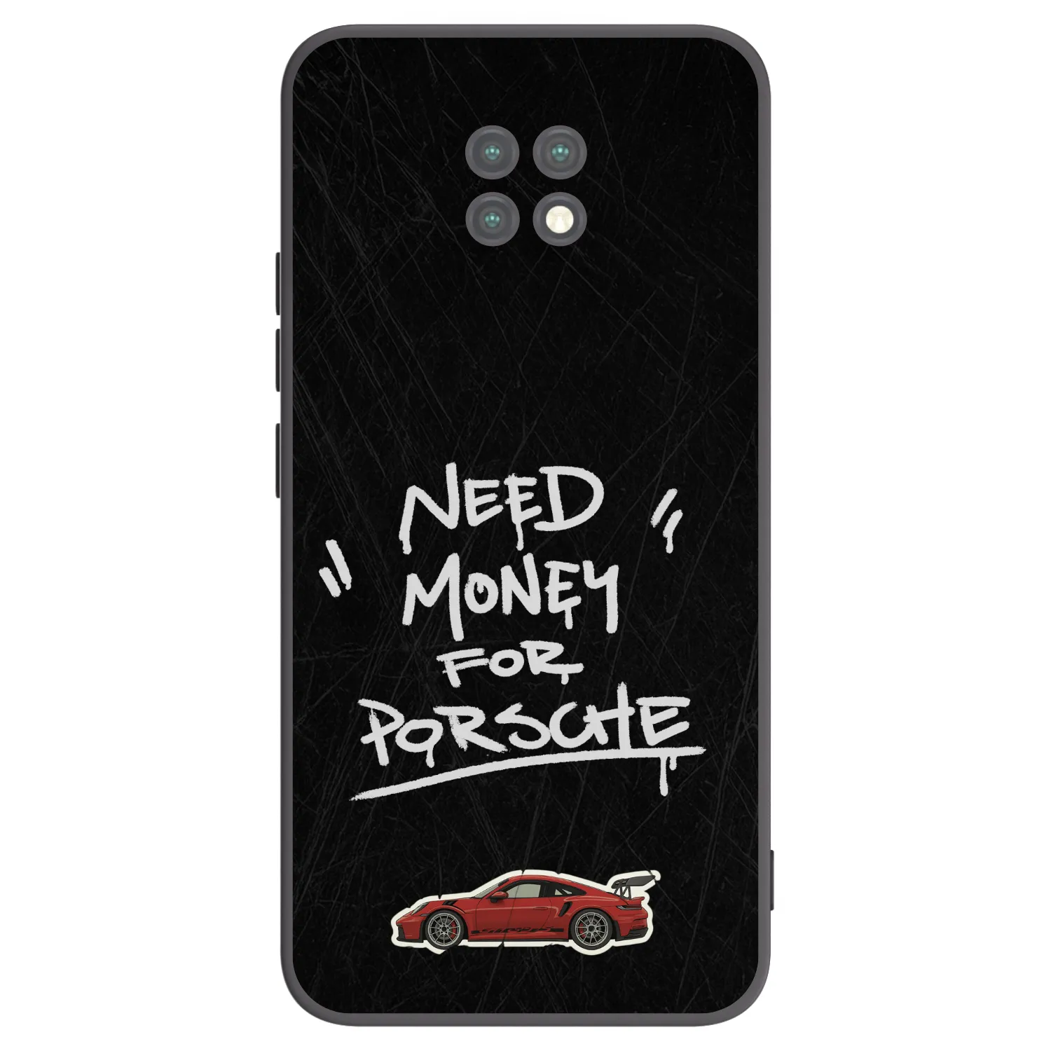 Picasee silikónový čierny obal pre Xiaomi Redmi Note 9T - Dark Racer