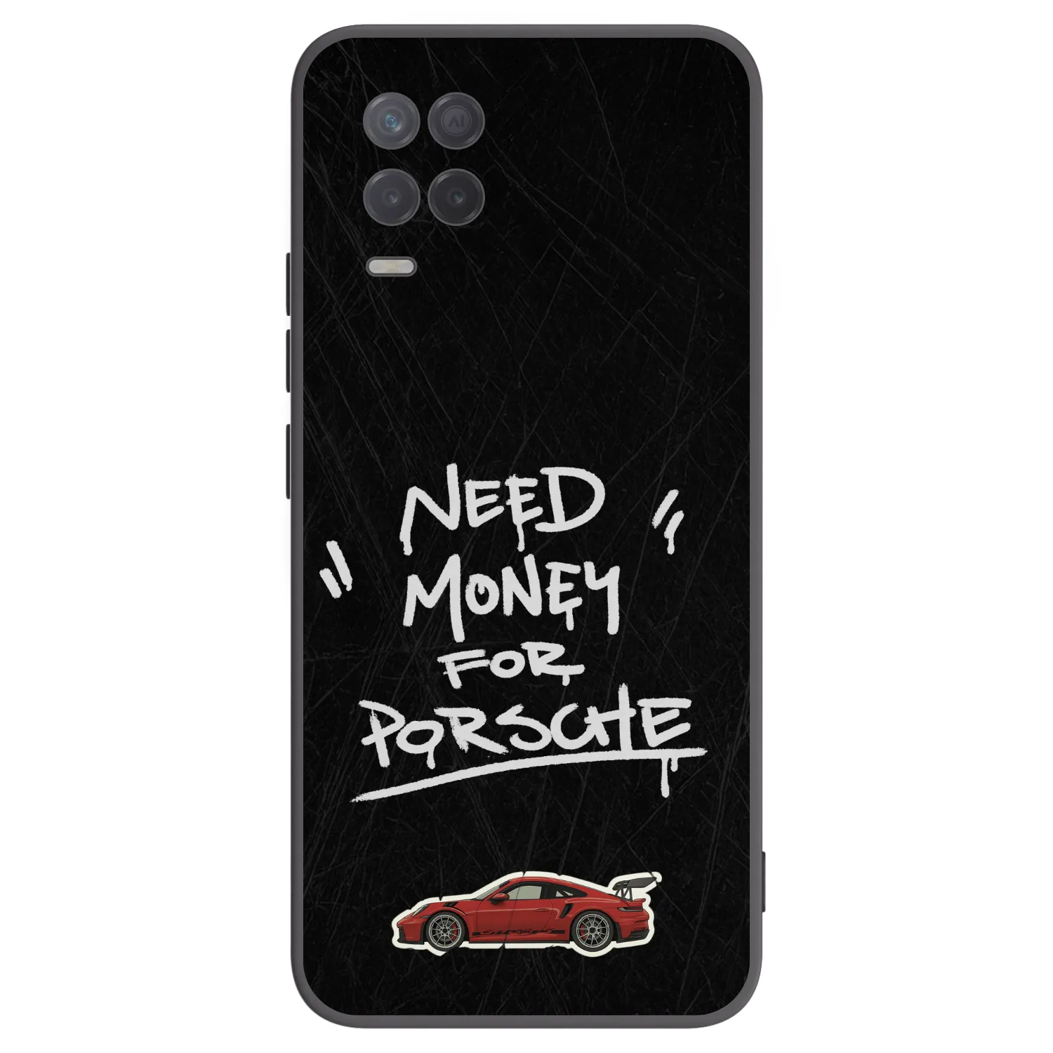 Picasee silikónový čierny obal pre Realme 8 5G - Dark Racer