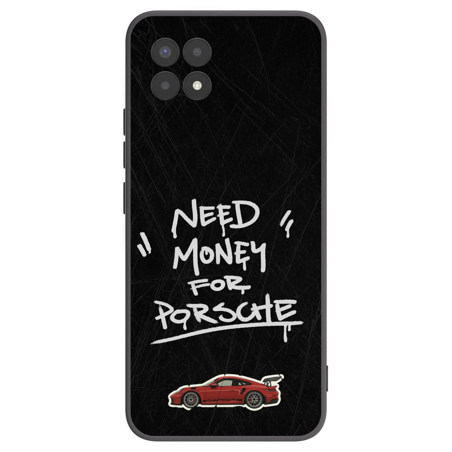 Picasee silikónový čierny obal pre Realme 8i - Dark Racer
