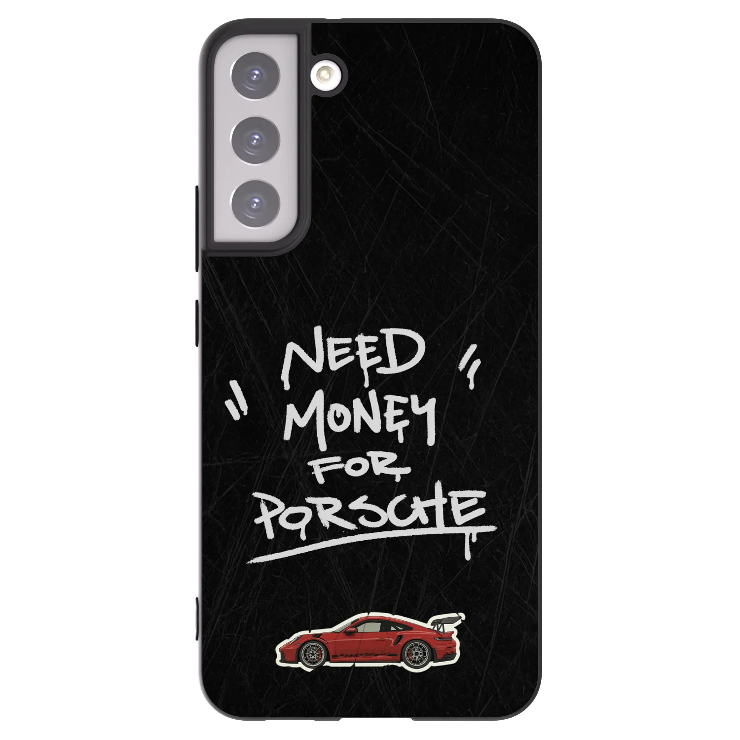 Picasee silikónový čierny obal pre Samsung Galaxy S22+ 5G - Dark Racer