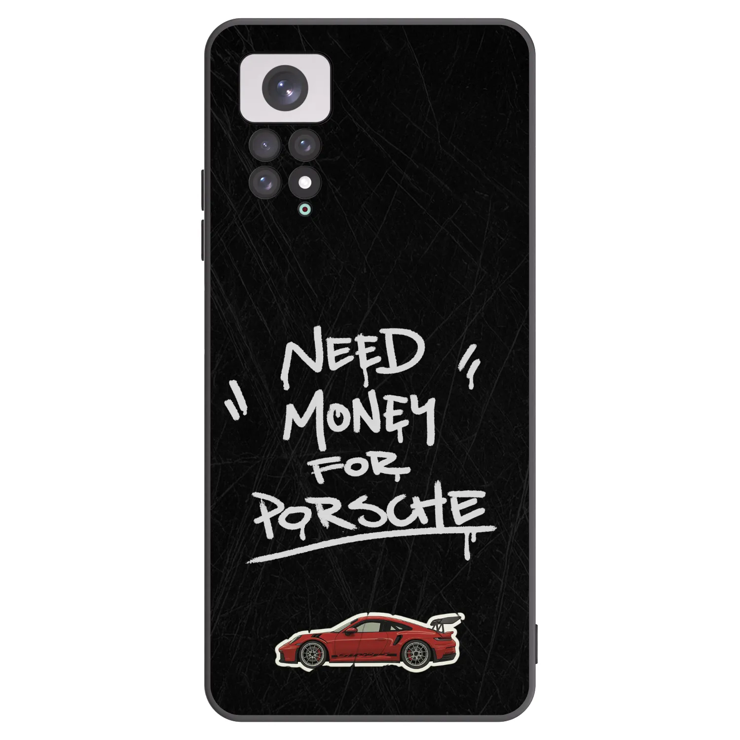 Picasee silikónový čierny obal pre Xiaomi Redmi Note 11 - Dark Racer