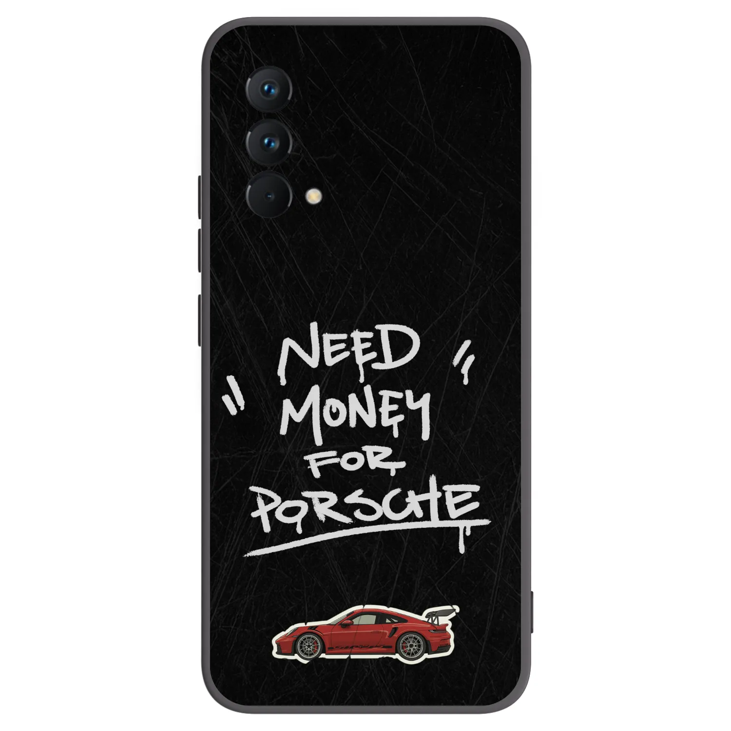 Picasee silikónový čierny obal pre Realme GT Master Edition 5G - Dark Racer