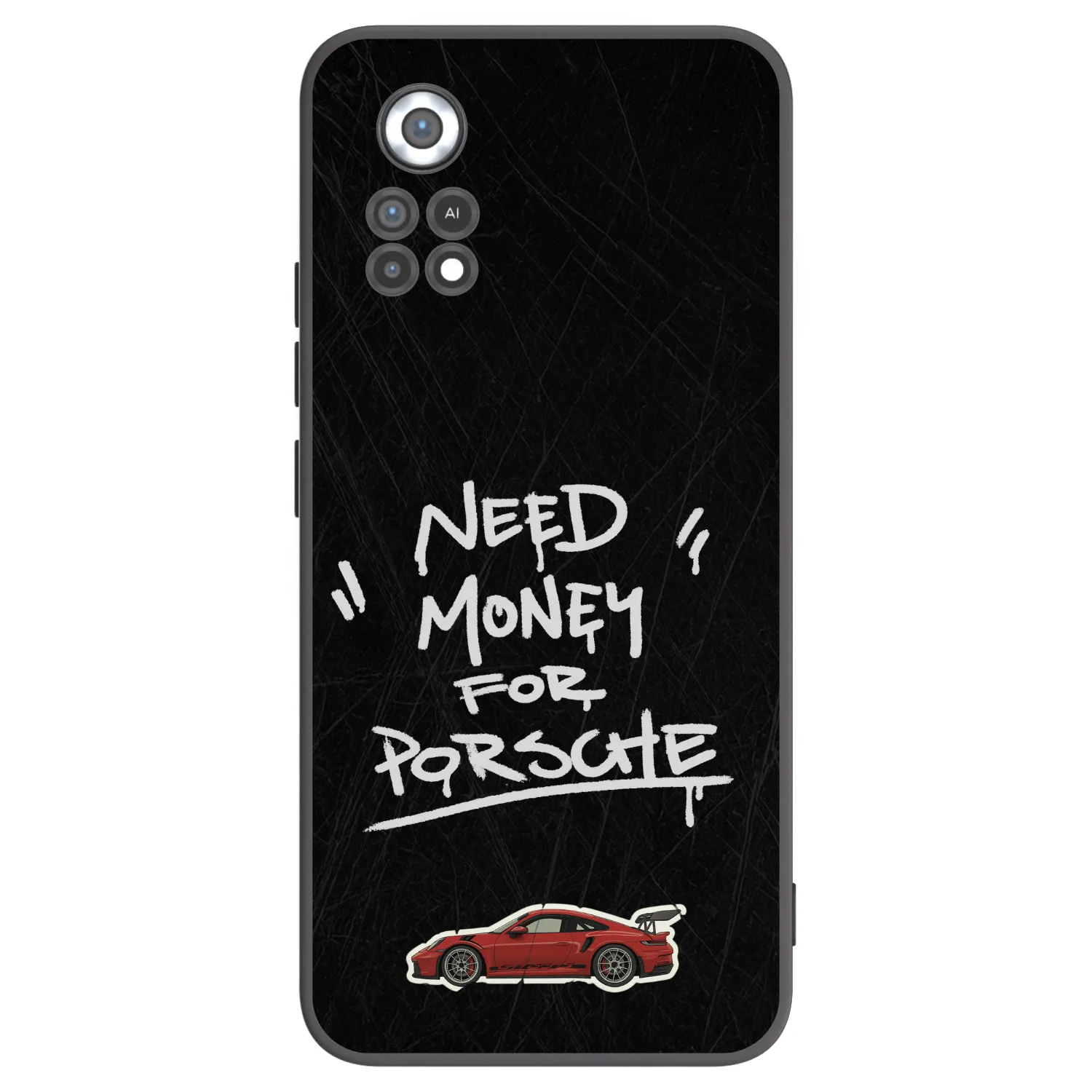 Picasee silikónový čierny obal pre Xiaomi Poco X4 Pro 5G - Dark Racer