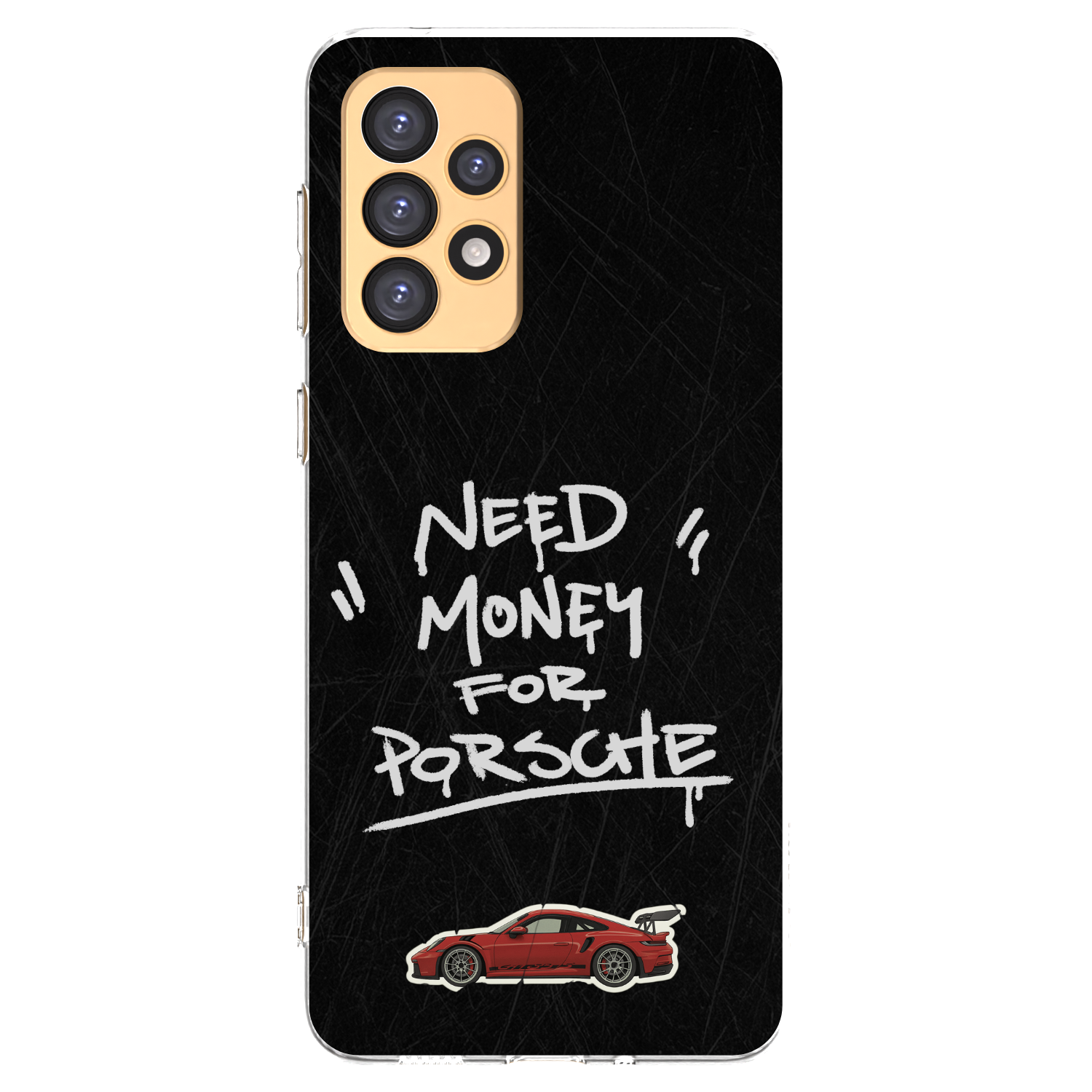 Picasee silikónový prehľadný obal pre Samsung Galaxy A33 5G A336 - Dark Racer