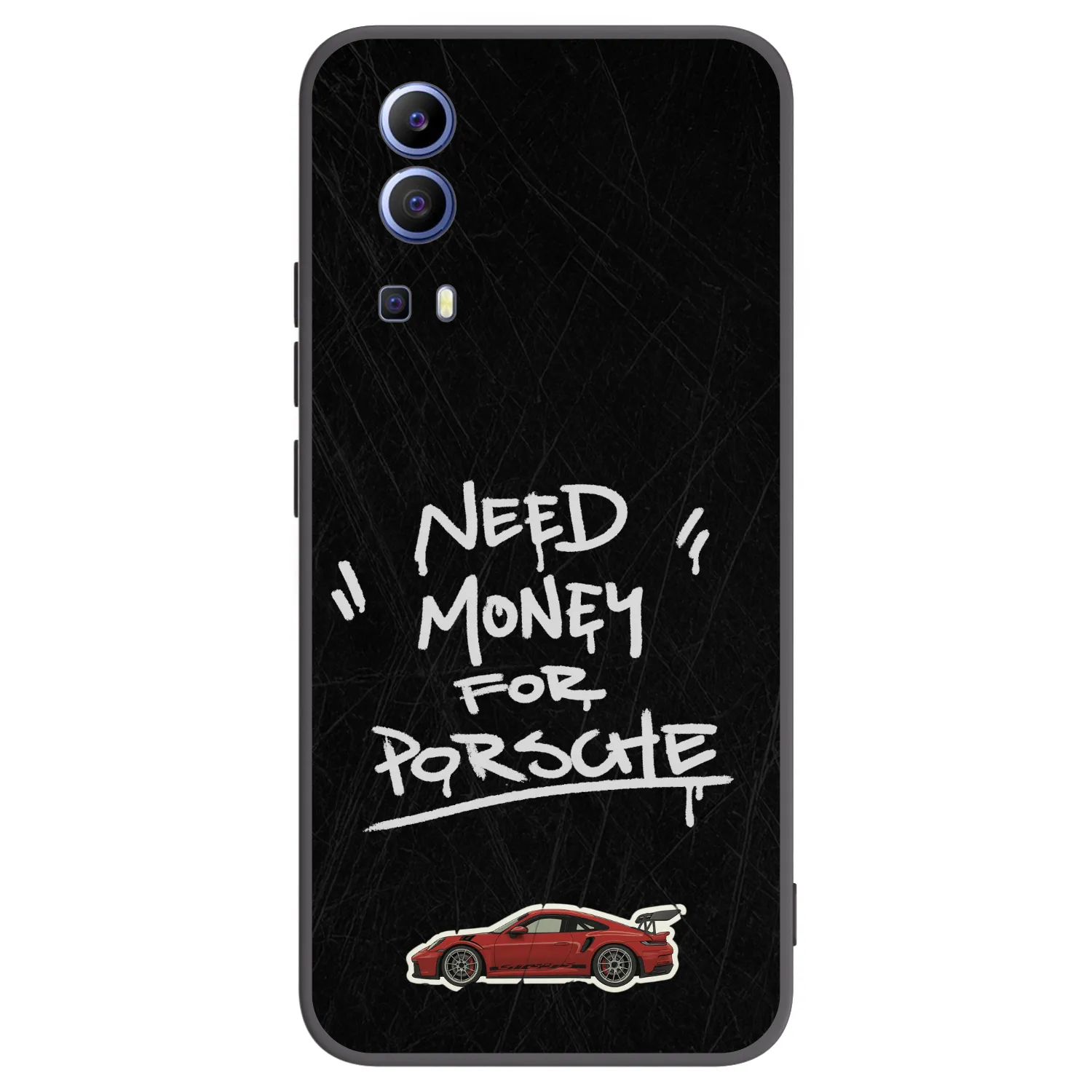 Picasee silikónový čierny obal pre Vivo Y52 5G - Dark Racer