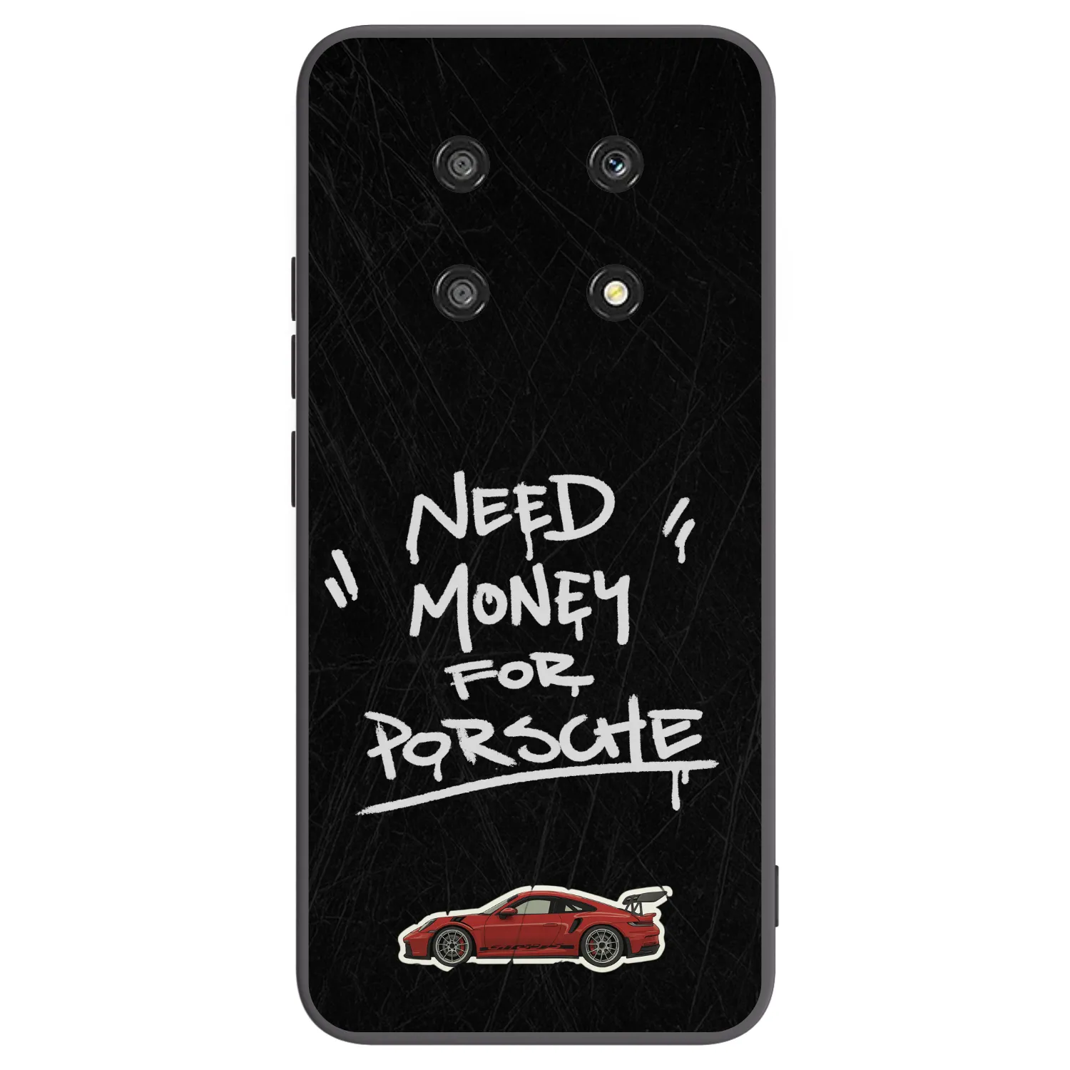 Picasee silikónový čierny obal pre Honor Magic4 Lite 5G - Dark Racer