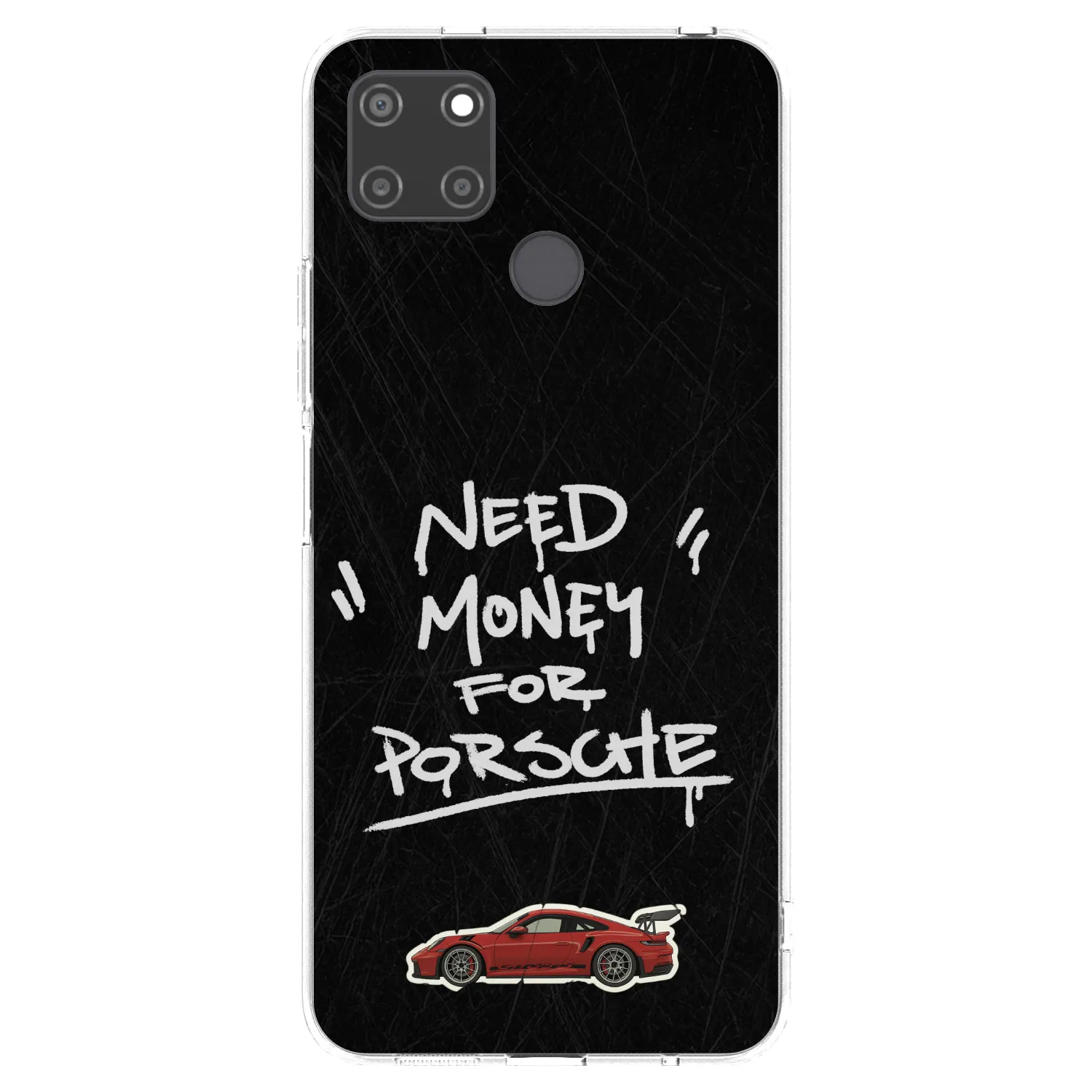 Picasee silikónový prehľadný obal pre Realme C21Y - Dark Racer