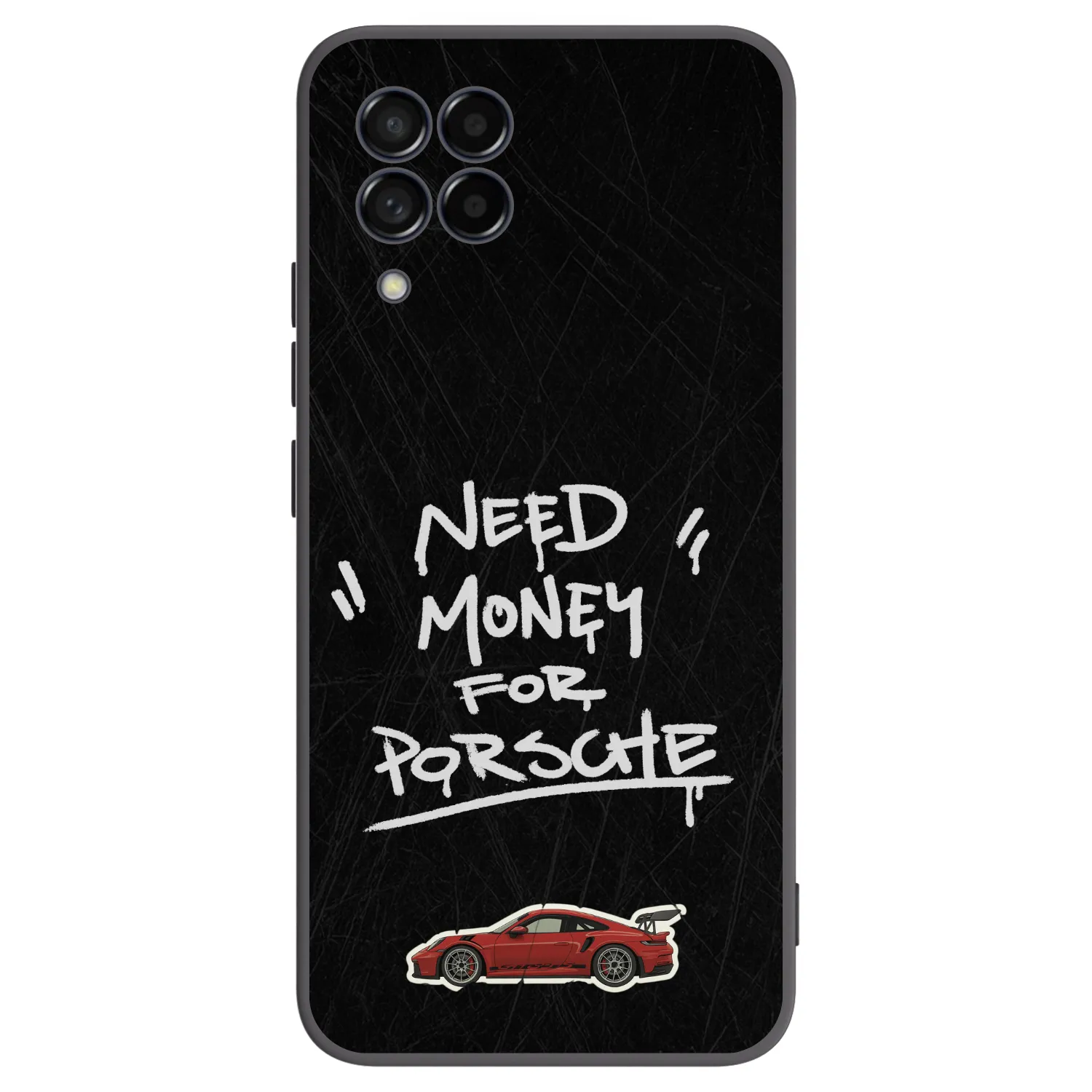 Picasee silikónový čierny obal pre Samsung Galaxy M53 5G - Dark Racer