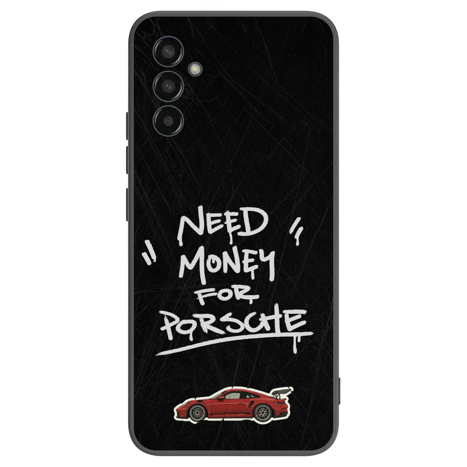 Picasee silikónový čierny obal pre Samsung Galaxy M13 M135F - Dark Racer