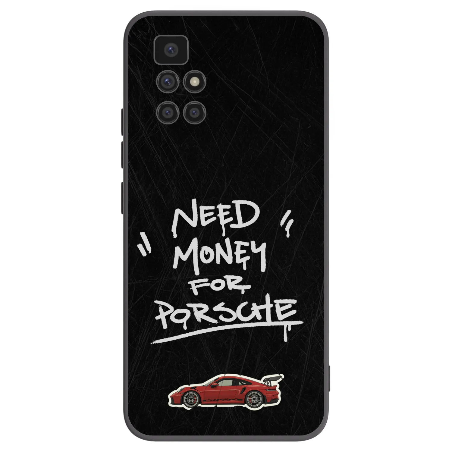 Picasee silikónový čierny obal pre Xiaomi Redmi 10 (2022) - Dark Racer
