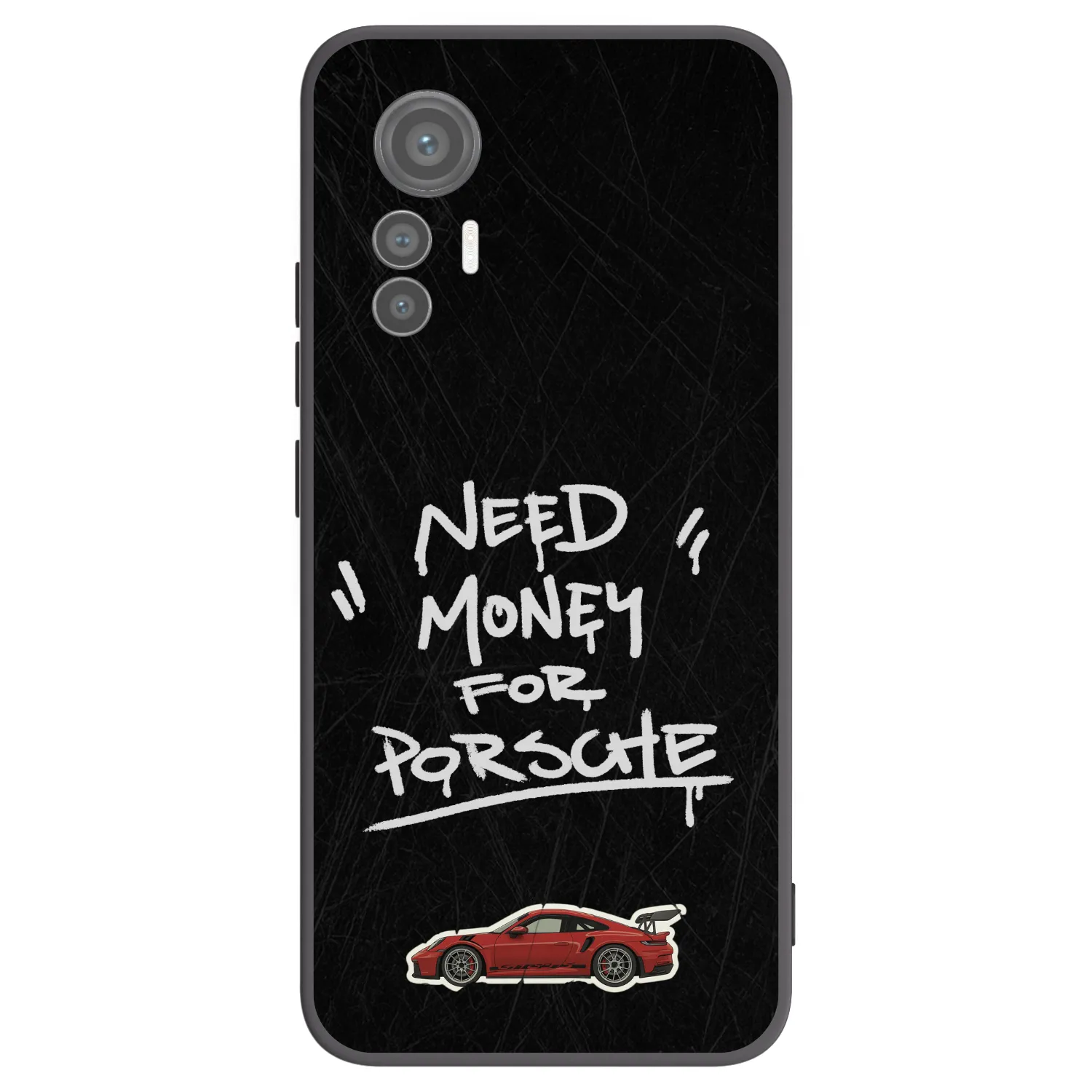 Picasee silikónový čierny obal pre Xiaomi 12 Lite - Dark Racer