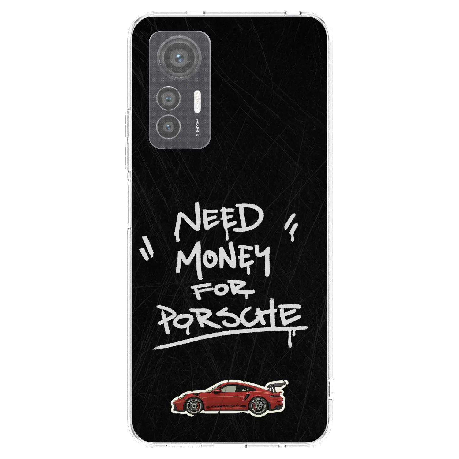 Picasee silikónový prehľadný obal pre Xiaomi 12 Lite - Dark Racer