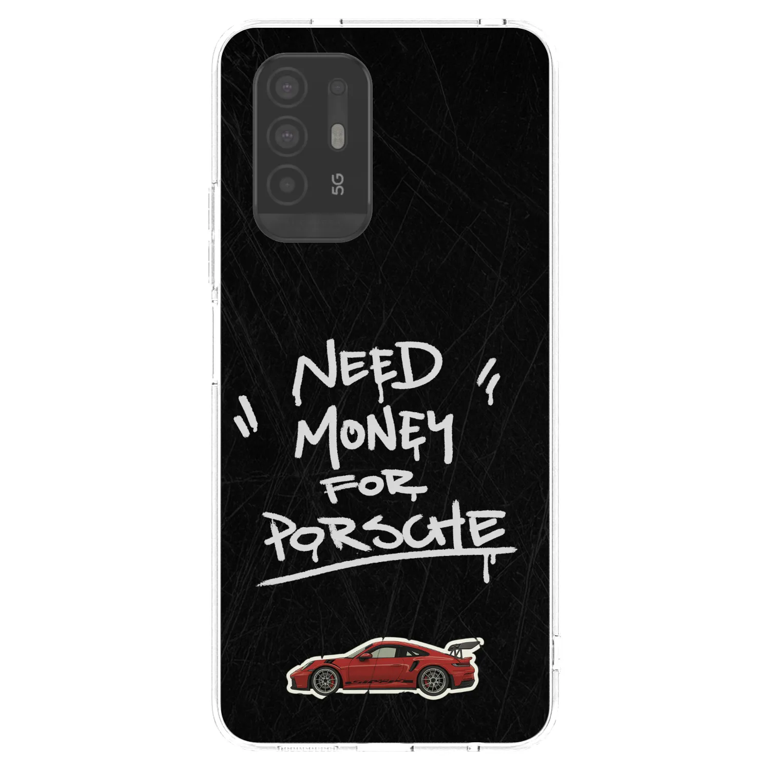 Picasee silikónový prehľadný obal pre OPPO A94 5G - Dark Racer