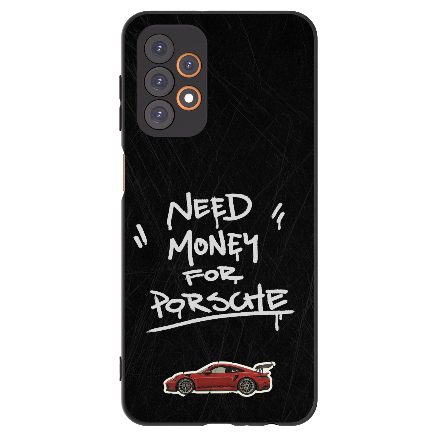 Picasee silikónový čierny obal pre Samsung Galaxy A23 A236B 5G - Dark Racer