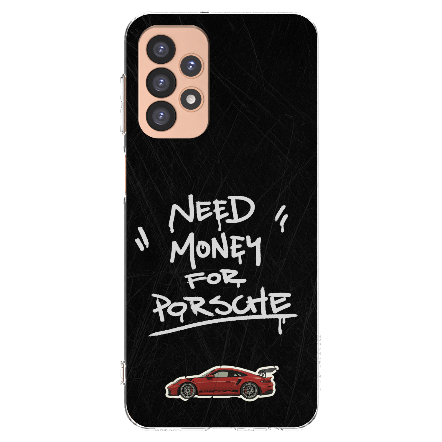 Picasee silikónový prehľadný obal pre Samsung Galaxy A23 A236B 5G - Dark Racer