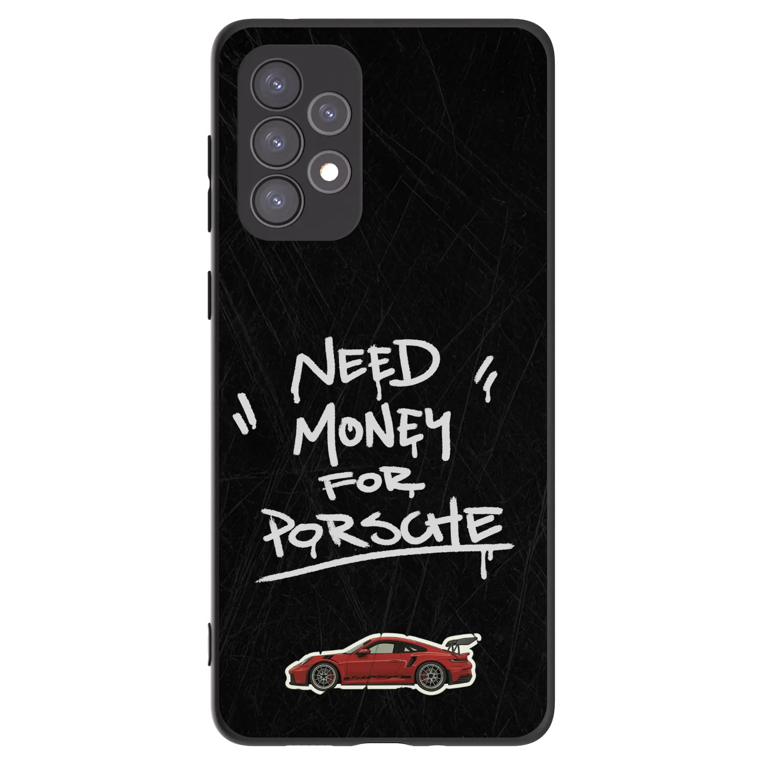 Picasee silikónový čierny obal pre Samsung Galaxy A73 5G - Dark Racer