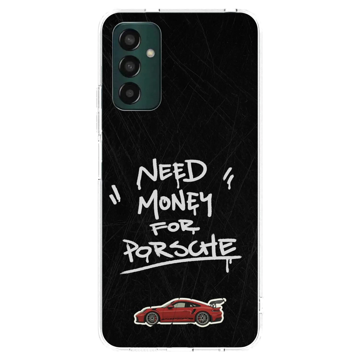 Picasee silikónový prehľadný obal pre Samsung Galaxy M23 5G - Dark Racer